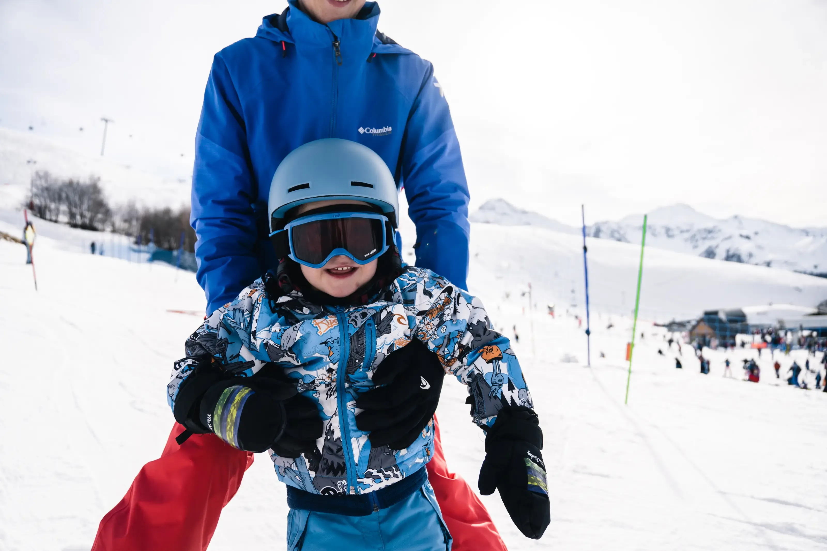 Enfant - neige - peyragudes